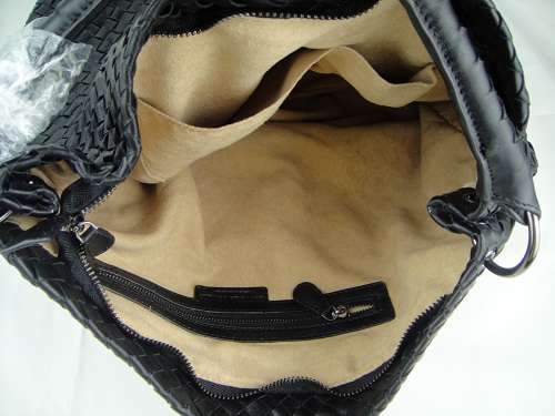 Bottega Veneta Lambskin Leather Bag 9632 black